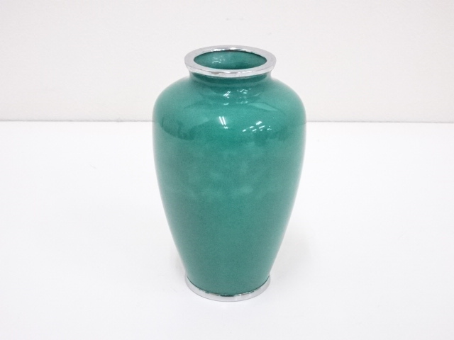 JAPANESE CLOISONNE WARE FLOWER VASE 